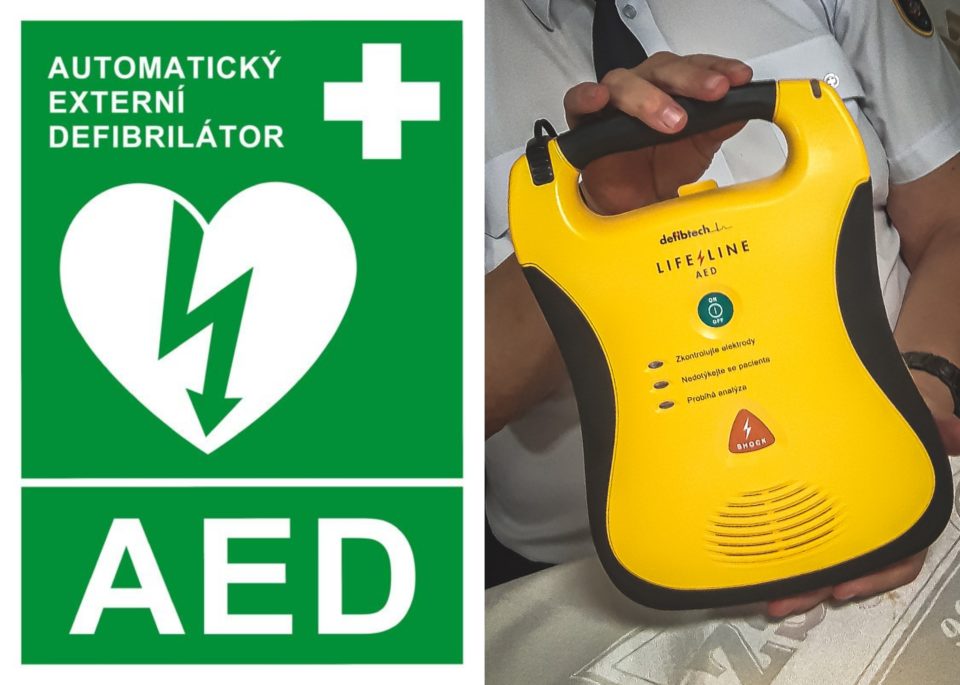 Jednotka obdržela do výbavy AED
